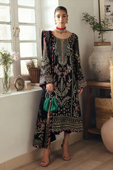 GULAAL organza embroidered hand embellished copper zari luxury unstitched 3pc✓