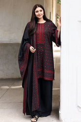 SUSI BANARSI ZARI EMBROIDERY & JACQUARD SHAWL winter arrivals unstitched 3pc