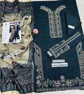 BRAND IZEL dhanak embroidered winter unstitced 3pc