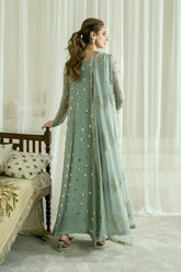 IZNIK
chiffion embroidered sequence unstitched 3pc