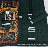 ASIM JOFA dhanak embroidery sequence unstitced 3pc