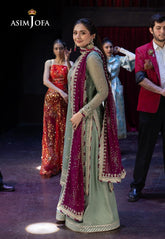 Asim Jofa Chiffon Embroidered Unstitched Collection