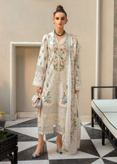 CRIMSON lawn cotton chikankari embroidered luxury unstitched 3pc