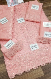 MAYA ALI organza embroidered sequence unstitched 3pc