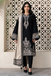 JAZMIN dhanak embroidered unstitced 3pc