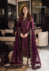 ASIM JOFA
chiifon fully heavy embroidered spengle work