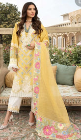 EMBROIDERED LAWN UNSTITCHED 3PC SET | KPA0009