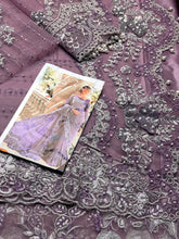 MARIA.B net saree embroidered sequence hand embellished luxury unstitche