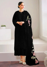 BAROQUE organza embroidered hand embellished luxury unstitched 3pc