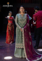 Asim Jofa Chiffon Embroidered Unstitched Collection