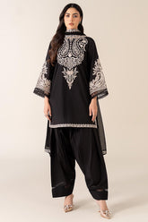 MARIA.B dhanak embroiderd unstitced 2pc