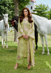 ELAF LAWN HEAVY EMBROIDERED UNSTITCHED 3PC SUIT | KPA0133