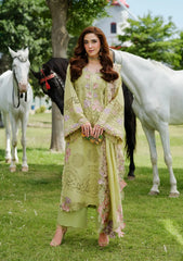 ELAF LAWN HEAVY EMBROIDERED UNSTITCHED 3PC SUIT | KPA0133