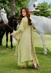 ELAF LAWN HEAVY EMBROIDERED UNSTITCHED 3PC SUIT | KPA0133