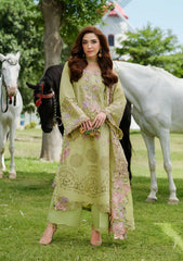 ELAF LAWN HEAVY EMBROIDERED UNSTITCHED 3PC SUIT | KPA0133
