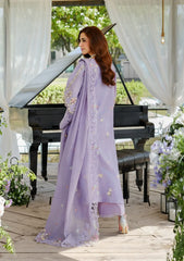 ELAF HUES COTTON UNSTITCHED EMBROIDERED 3 PC SUIT | KPA0062