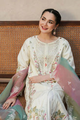 COCO dhanak embroiderd luxury unstitched 3pc