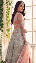 AISHA IMRAN HEAVY EMBROIDERED UNSTITCHED 3PC MAXI | KPA0123