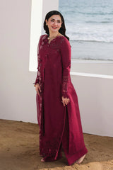 QALAMKAR COTTON EMBROIDERED UNSTITCHED 3PC SUIT | KPA0113