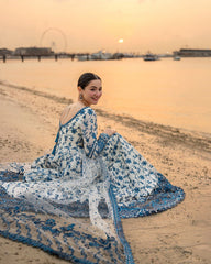FAIZA SAQLAIN EMBROIDED UNSTITCHED 3PC SUIT | KPA0084
