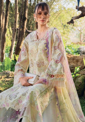 MARIA.B BUtterfly EMBROIDERED UNSTITCHED 3PC SUIT | KPA0085