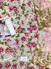 IZNIK chikankari lawn printed embroidered patch-work unstitced 3pc✓