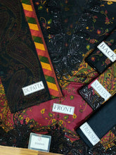 MARIA.B lawn printed with embroidered patch unstitced 3pc✓