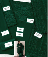 BAROQUE PARTY WEAR CHIFFON UNSTICHED 3PC