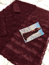 MARIA.B saree net embroidered luxury unstiched 3pc ✓