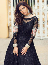 ZAINAB CHOTTANI LUXURY WEDDING NET UNSTICHED 3pc