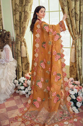 ELAF BRIDAL CHIFFON EMBROIDERED UNSTITCHED 3PC