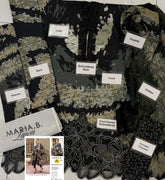 MARIA.B mprints embroidered patchwork luxury unstiched 3pc ✓