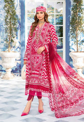 MARIA.B Unstitched Printed Suit | MPT-2208-A 3pc