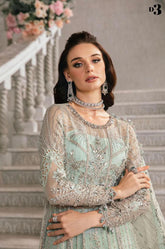 MARIA.B COUTURE NET MAXI EMBROIDERED UNSTITCHED 3PC