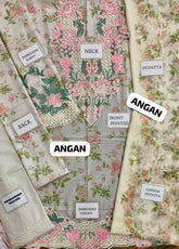 CRIMSON PRINTED LAWN UNSTICHED 3PC