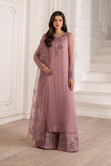 IZNIK CHIFFON EMBROIDERED UNSTITCHED 3PC SUIT | KPA0067