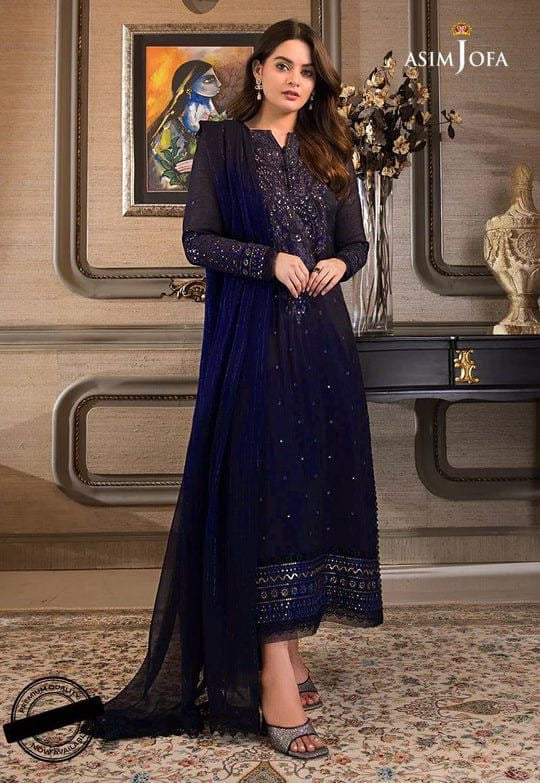 Asim jofa JHILMIL CHIFFON COLLECTION