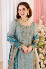 Charizma EMBROIDERED CHIFFON UNSTITCHED 3PC SET | KPA0050
