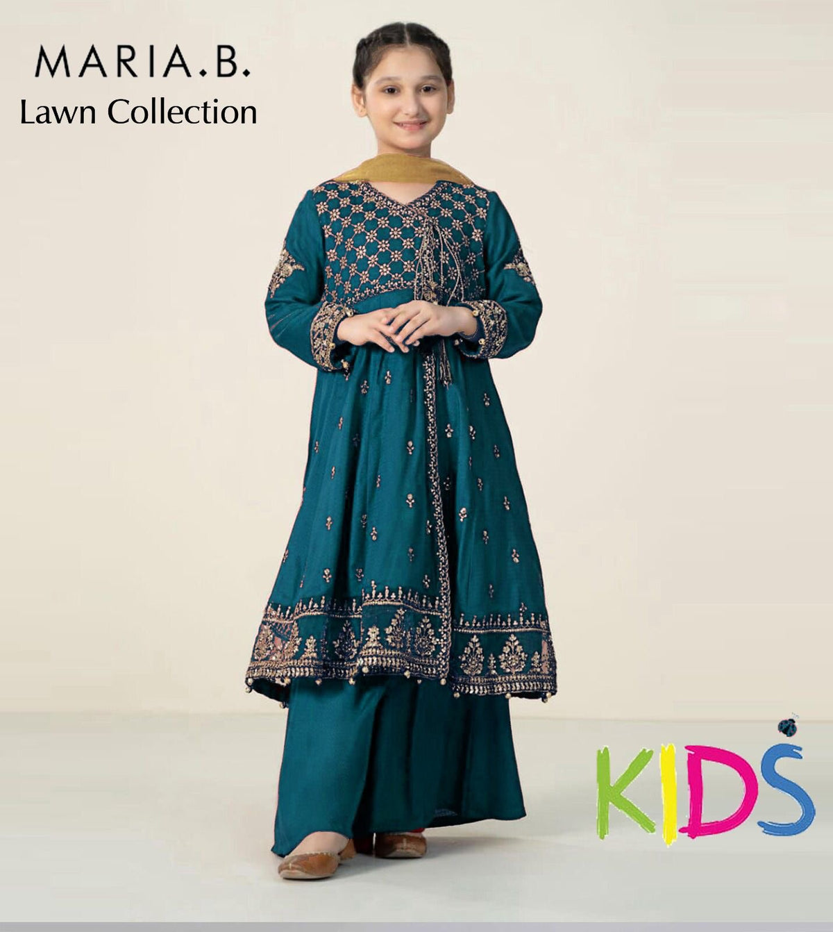 BRAND: MARIA.B embroidered cotton luxury unstitched 3pc