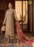 CRIMSON HEAVY EMBROIDERED UNSTITCHED 3PC SUIT | KPA0129