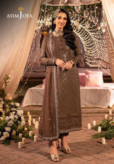 Asim Jofa CHIFFON Unstitched 3PC SUIT| KPA0057