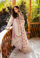ELAF MAYA CHIKENKARI EMBROIDERED UNSTITCHED 3PC SUIT | KPA0131