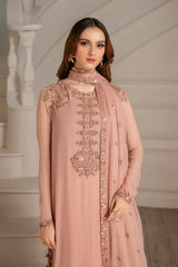 IZNIK CHIFFON Unstitched 3PC SUIT| KPA0056