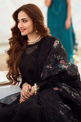 NUREH LAWN EMBROIDERED UNSTITCHED 3PC SUIT | KPA0104