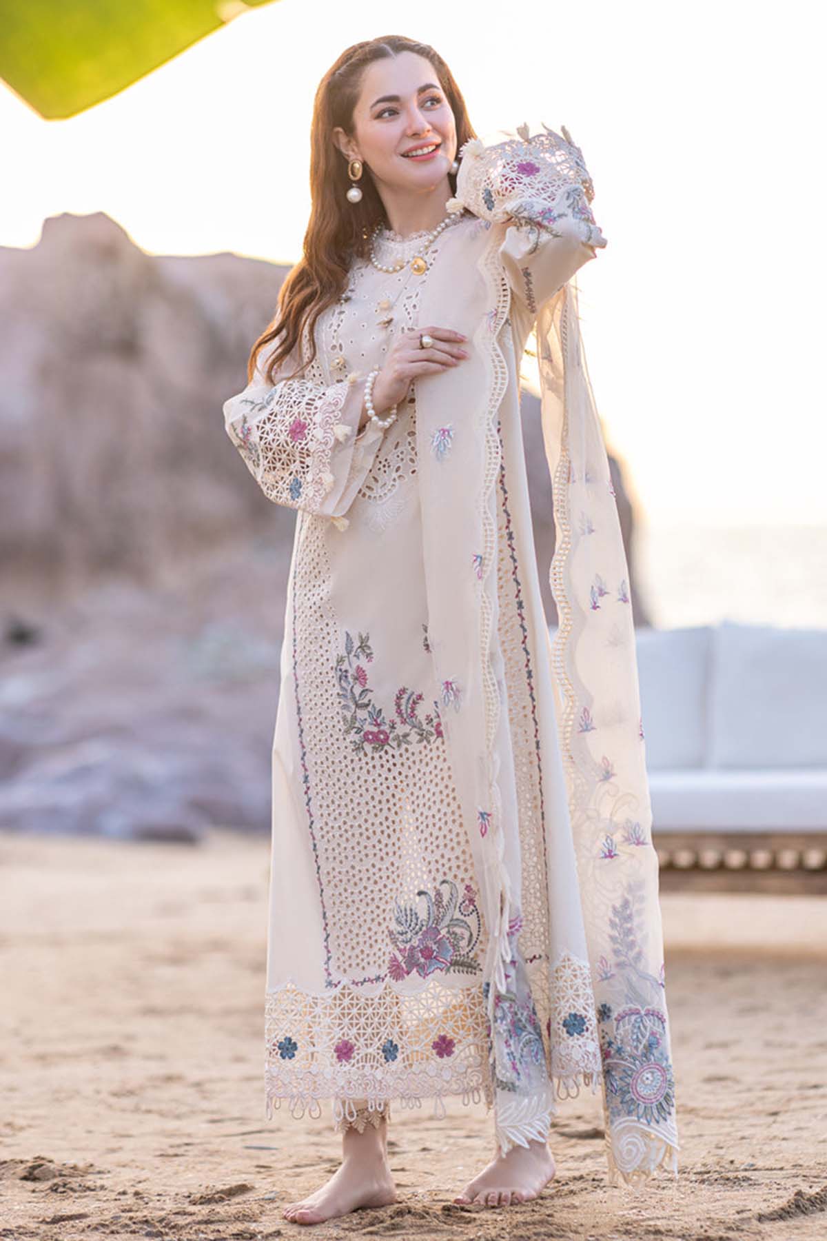 EMBROIDERED LAWN UNSTITCHED 3PC SET | KPA0021