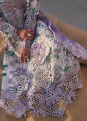 NUREH Printed Lawn UNSTICHED EMBROIDERED 3PC SUIT | KPA0094