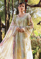 MARIA.B BUtterfly  EMBROIDERED UNSTITCHED 3PC SUIT | KPA0085