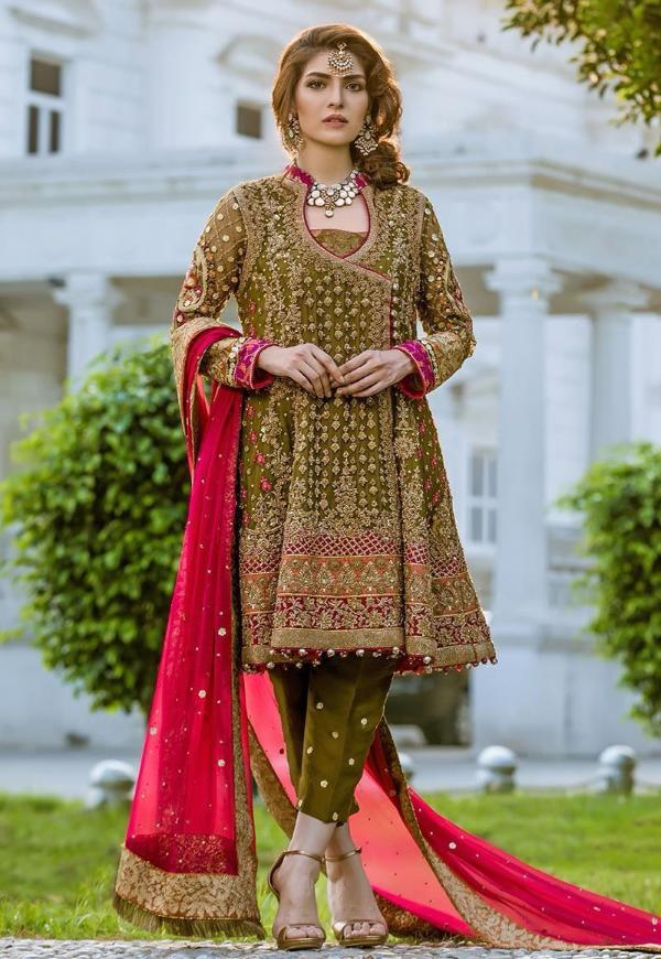 AISHA IMRAN CHIFFON WEDDING EMBROIDERED UNSTITCHED 3PC