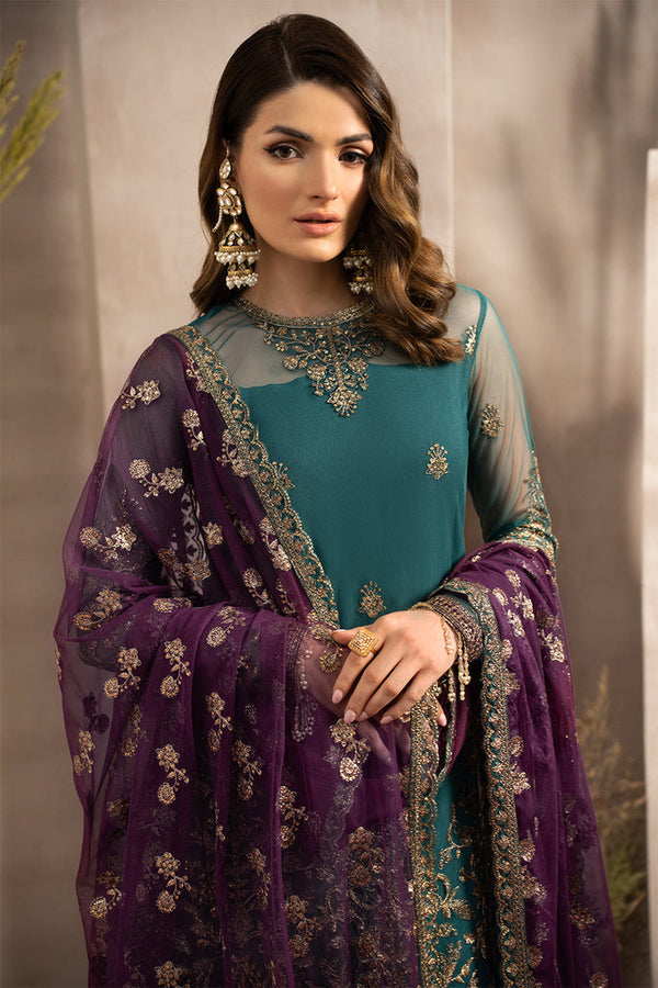 ZARIF NAQSH CHIFFON EMBROIDERED UNSTITCHED 3PC