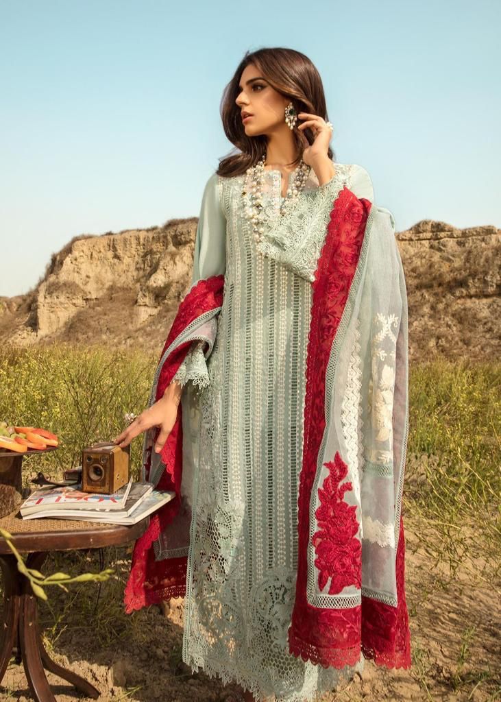 CRIMSON BY SAIRA SHAKIRA SUMMER LUXURY LAWN COLLECTION UNSTITCHED 3pc.